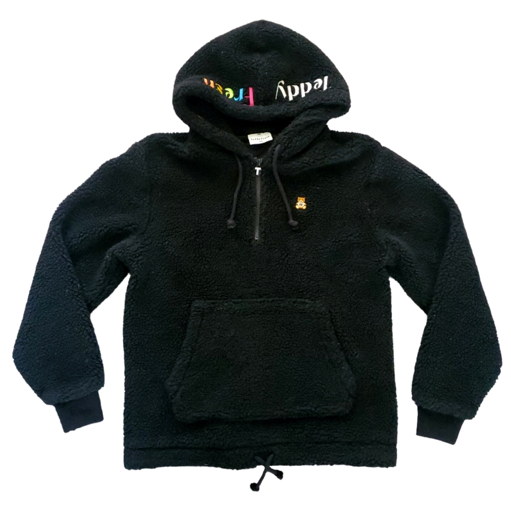 Teddy Fresh fleece half-zip hoodie